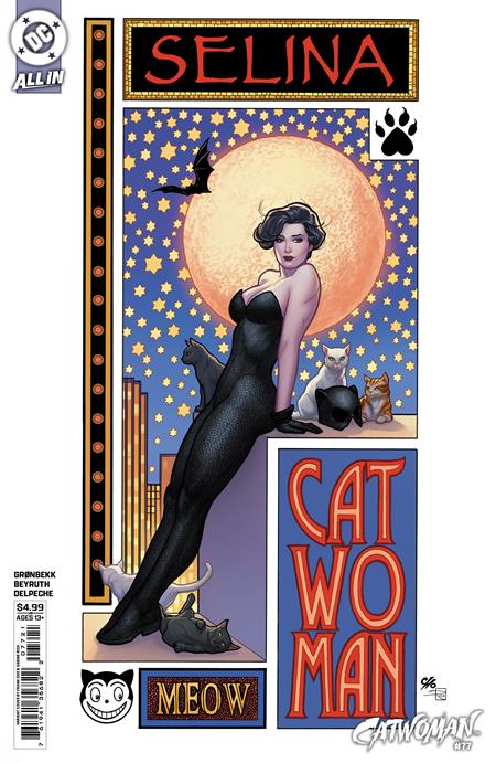 Catwoman (2018 Dc) (5th Series) #77 Cvr B Frank Cho Card Stock Variant Comic Books published by Dc Comics