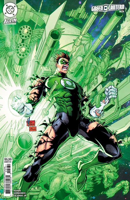 Green Lantern (2023 DC) (9th Series) #24 Cvr C V Ken Marion Card Stock Variant Comic Books published by Dc Comics
