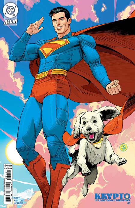 Krypto the Last Dog of Krypton (2025 DC) #1 (Of 5) Cvr C Dan Mora Superman Movie Card Stock Variant Comic Books published by Dc Comics