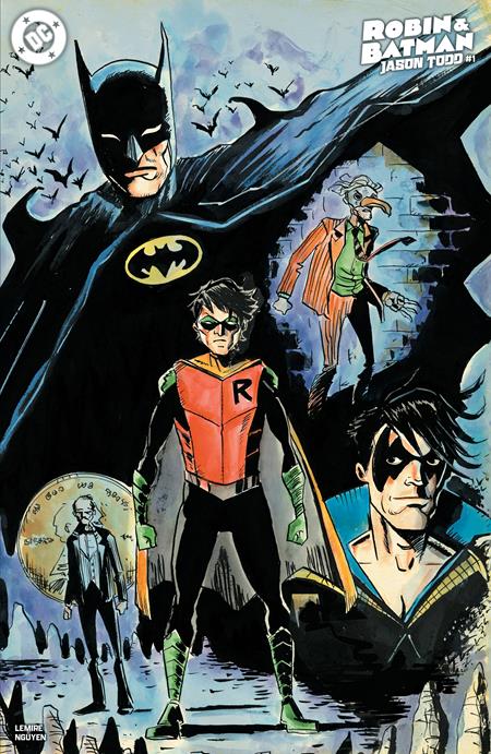 Robin and Batman Jason Todd (2025 DC) #1 (Of 3) Cvr B Jeff Lemire Variant Comic Books published by Dc Comics
