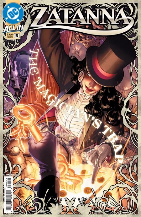 Zatanna (2025 DC) (3rd Series) #5 (Of 6) Cvr A Jamal Campbell Comic Books published by Dc Comics