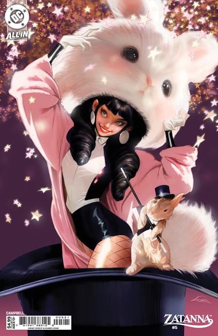 Zatanna (2025 DC) (3rd Series) #5 (Of 6) Cvr B Alexander Lozano Card Stock Variant Comic Books published by Dc Comics