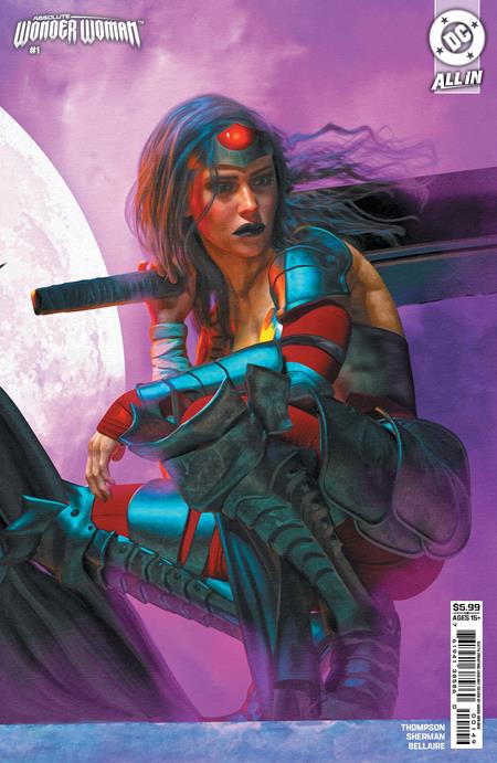 Absolute Wonder Woman (2024 DC) #1 Sixth Printing Cvr B Mark Spears Connecting Card Stock Variant Comic Books published by Dc Comics