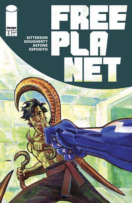 Free Planet (2025 Image) #2 Cvr A Jed Dougherty Comic Books published by Image Comics