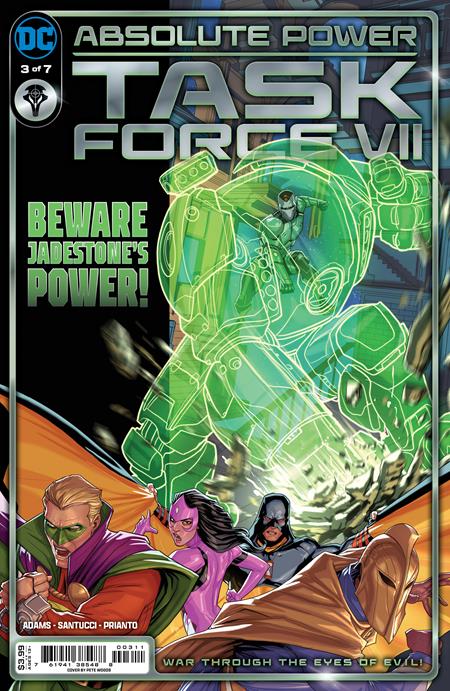 Absolute Power Task Force VII (2024 DC) #3 (Of 7) Cvr A Pete Woods Comic Books published by Dc Comics