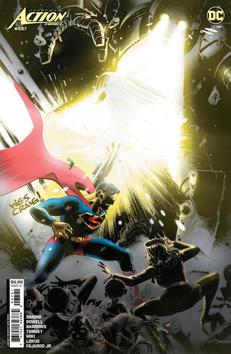 Action Comics (2016 Dc) (3rd Series) #1067 Cvr B Wes Craig Card Stock Variant Comic Books published by Dc Comics