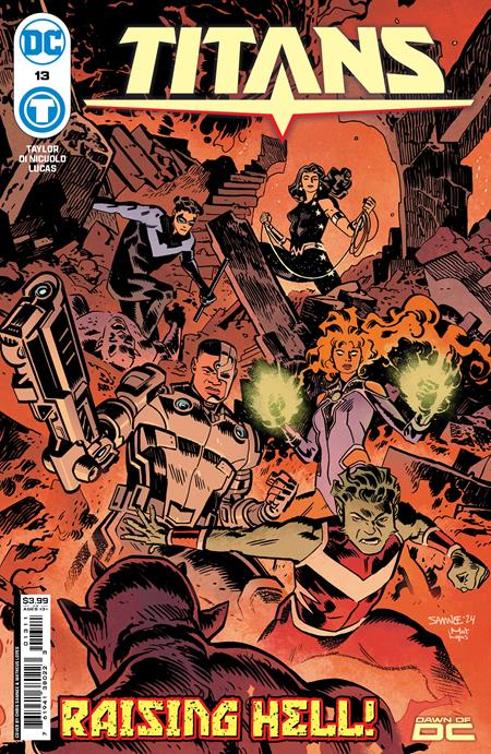 Titans (2023 DC) (4th Series) #13 Cvr A Chris Samnee Comic Books published by Dc Comics