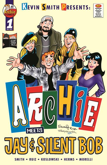 Archie Meets Jay and Silent Bob (2025 Archie) #1 (One Shot) Cvr A Fernando Ruiz (Mature) Comic Books published by Archie Comics Publications