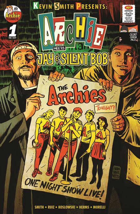 Archie Meets Jay and Silent Bob (2025 Archie) #1 (One Shot) Cvr C Francesco Francavilla Var (Mature) Comic Books published by Archie Comics Publications