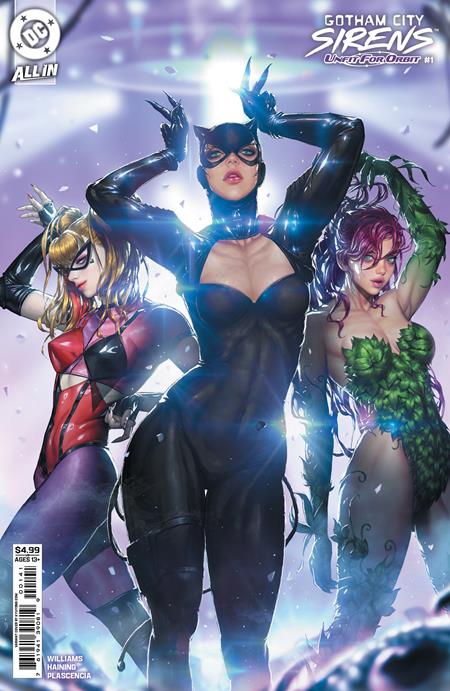 Gotham City Sirens Unfit for Orbit (2025 DC) #1 (Of 5) Cvr C Kyuyong Eom Card Stock Variant Comics Books published by Dc Comics