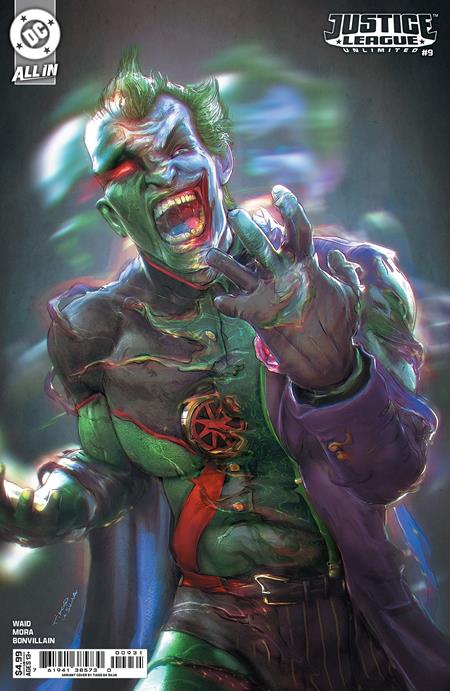 Justice League Unlimited (2024 DC) (2nd Series) #9 Cvr C Tiago Da Silva Card Stock Variant (We Are Yesterday) Comic Books published by Dc Comics