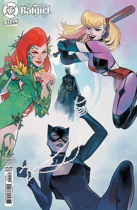 Batgirl (2024 DC) (6th Series) #9 Cvr C Otto Schmidt Gotham City Sirens Card Stock Variant Comics Books published by Dc Comics