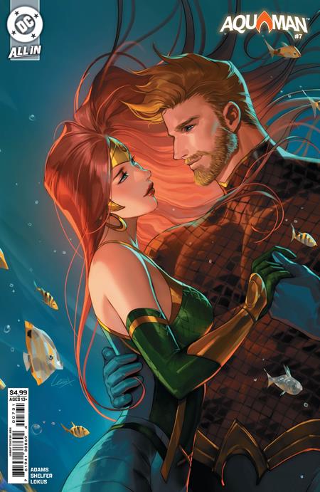 Aquaman (2025 DC) (7th Series) #7 Cvr C Lesley Leirix Li Card Stock Var Comic Books published by Dc Comics