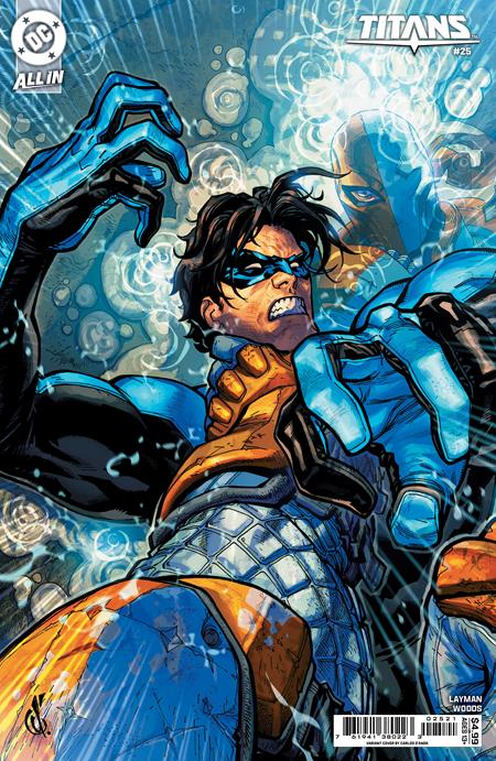 Titans (2023 DC) (4th Series) #25 Cvr B Carlos Danda Card Stock Var Comic Books published by Dc Comics
