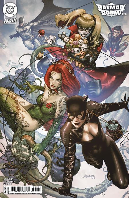 Batman and Robin (2023 DC) (3rd Series) #23 Cvr D Jay Anacleto Gotham City Sirens Card Stock Var Comic Books published by Dc Comics