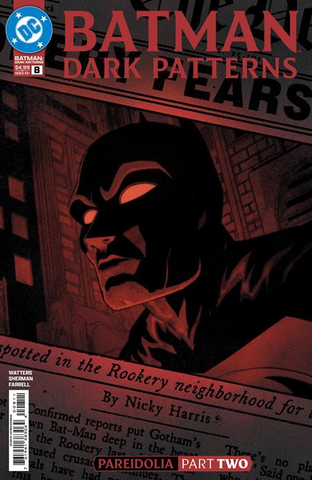 Batman Dark Patterns (2024 DC) #8 (Of 12) Cvr A Hayden Sherman Comic Books published by Dc Comics