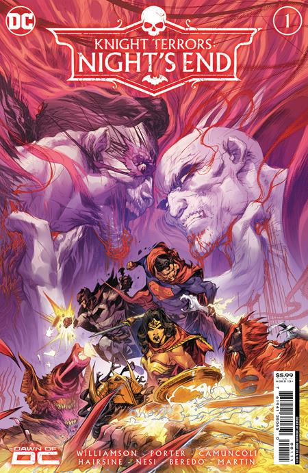 Knight Terrors Night's End (2023 DC) #1 (One Shot) Cvr A Howard Porter Comic Books published by Dc Comics