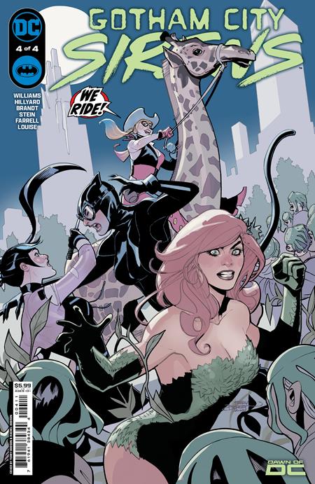 Gotham City Sirens (2024 DC) (2nd Series) #4 (Of 4) Cvr A Terry Dodson Comic Books published by Dc Comics