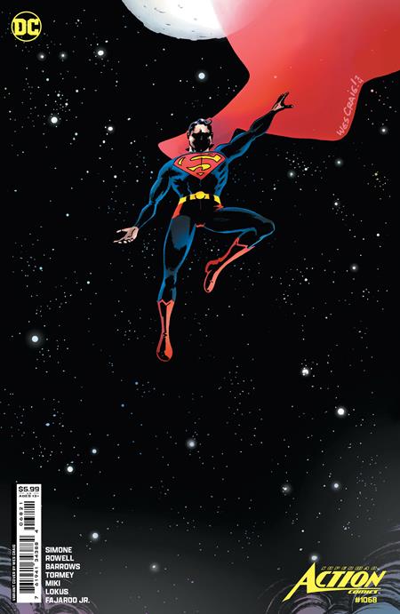 Action Comics (2016 Dc) (3rd Series) #1068 Cvr B Wes Craig Card Stock Variant Comic Books published by Dc Comics