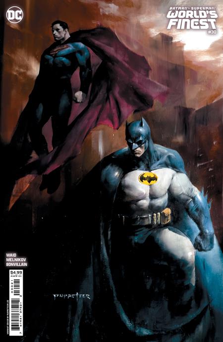 Batman Superman World's Finest (2022 DC) (2nd Series) #30 Cvr B Puppeteer Lee Card Stock Variant Comic Books published by Dc Comics