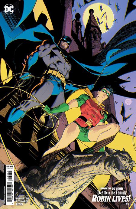 From the DC Vault Death in the Family Robin Lives (2024 DC) #2 (Of 4) Cvr B Dan Mora Card Stock Variant Comic Books published by Dc Comics