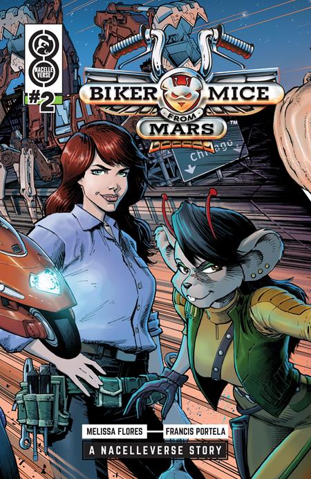 Biker Mice from Mars (2024 Oni Press) #2 (Of 3) Cvr A Dustin Weaver Comic Books published by Oni Press