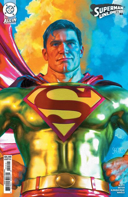 Superman Unlimited (2025 DC) #4 Cvr B Mark Spears Card Stock Variant Comics Books published by Dc Comics