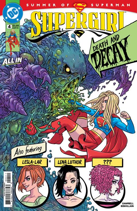 Supergirl (2025 DC) (7th Series) #4 Cvr A Sophie Campbell Comic Books published by Dc Comics