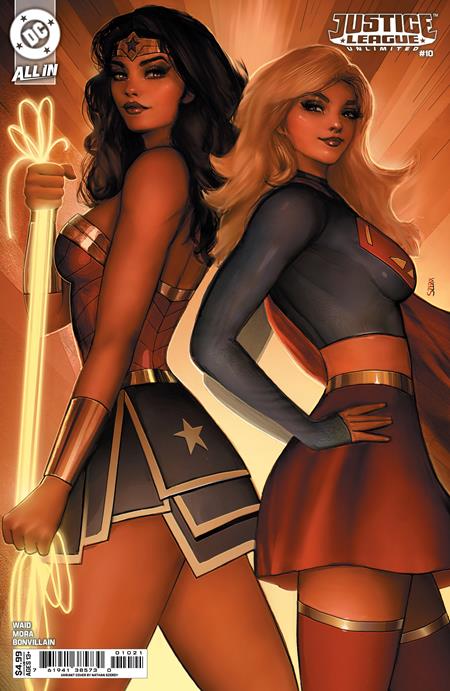 Justice League Unlimited (2024 DC) (2nd Series) #10 Cvr B Nathan Szerdy Card Stock Variant Comic Books published by Dc Comics