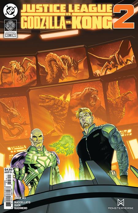 Justice League vs. Godzilla vs. Kong 2 (2025 DC) #3 (Of 7) Cvr A Christian Duce Comic Books published by Dc Comics