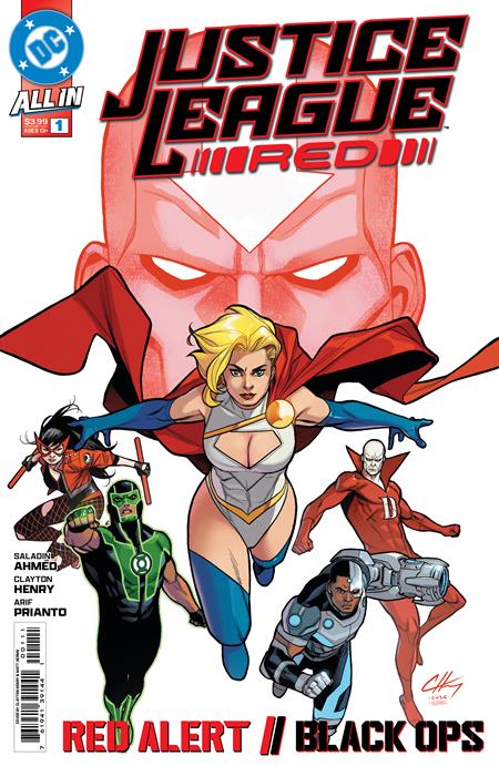 Justice League Red (2025 DC) #1 (Of 6) Cvr A Clayton Henry Comics Books published by Dc Comics