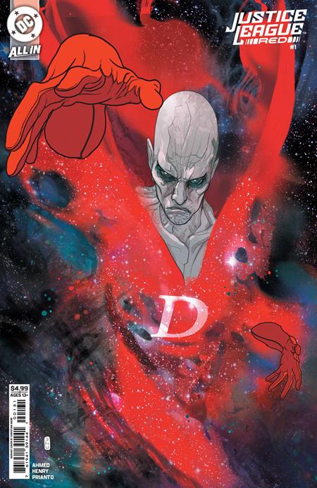 Justice League Red (2025 DC) #1 (Of 6) Cvr C Christian Ward Card Stock Variant Comics Books published by Dc Comics