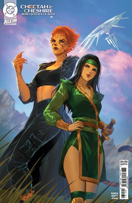 Cheetah and Cheshire Rob the Justice League (2025 DC) #1 (Of 6) Cvr C Lesley Leirix Li Card Stock Variant Comic Books published by Dc Comics