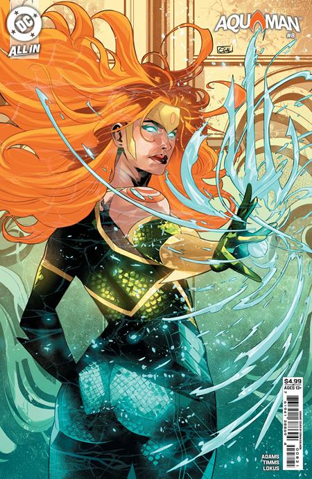 Aquaman (2025 DC) (7th Series) #8 Cvr C Edwin Galmon Card Stock Variant Comic Books published by Dc Comics