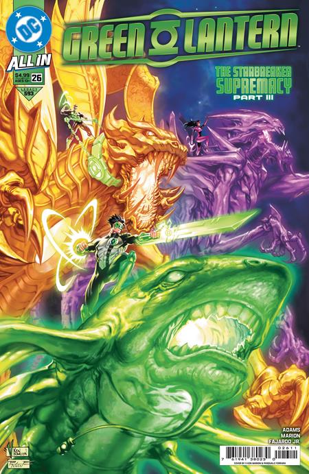 Green Lantern (2023 DC) (9th Series) #26 Cvr A V Ken Marion Connecting (Starbreaker Supremacy) Comic Books published by Dc Comics