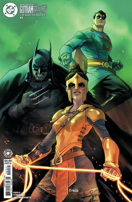 Batman Gotham by Gaslight a League for Justice (2025 DC) #2 (Of 6) Cvr C Tirso Card Stock Variant Comic Books published by Dc Comics