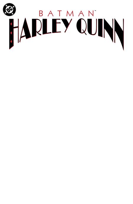 Batman Harley Quinn Facsimile Edition (2025 DC) #1 Facsimile Edition Cvr D Blank Variant Comic Books published by Dc Comics