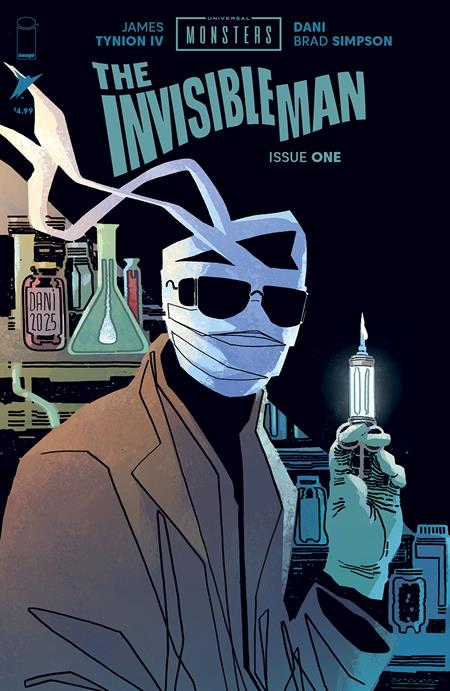 Universal Monsters the Invisible Man (2025 Image) #1 (Of 4) Cvr A Dani & Brad Simpson Comic Books published by Image Comics