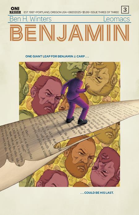 Benjamin (2025 Oni Press) #3 (Of 3) Cvr B Malachi Ward Variant Comic Books published by Oni Press