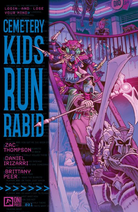 Cemetery Kids Run Rabid (2025 Oni Press) #1 (Of 4) Cvr A Daniel Irizarri Comic Books published by Oni Press