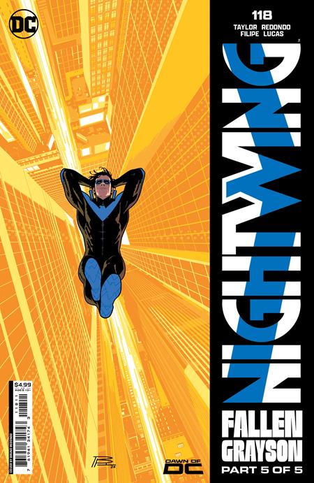 Nightwing (2016 Dc) (3rd Series) #118 Cvr A Bruno Redondo Comic Books published by Dc Comics