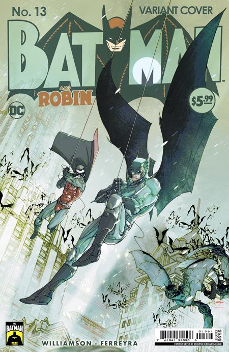 Batman and Robin (2023 DC) (3rd Series) #13 Cvr D Carmine Di Giandomenico Batman 85th Anniversary Card Stock Variant Comic Books published by Dc Comics