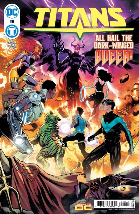 Titans (2023 DC) (4th Series) #15 Cvr A Lucas Meyer Comic Books published by Dc Comics