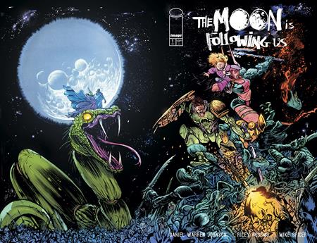 Moon is Following Us (2024 Image) #1 (Of 10) Cvr B Daniel Warren Johnson & Mike Spicer Wraparound Variant Comic Books published by Image Comics