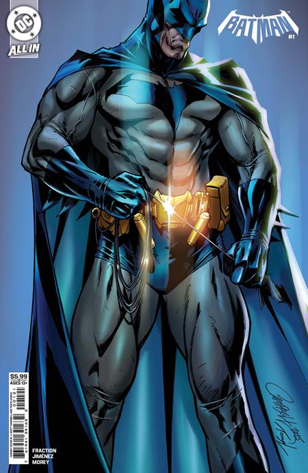 Batman (2025 DC) (4th Series) #1 Cvr D J Scott Campbell Card Stock Variant Comic Books published by Dc Comics