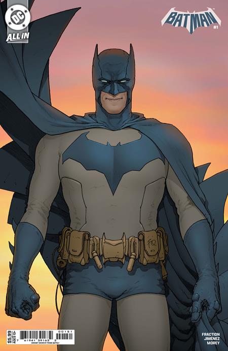 Batman (2025 DC) (4th Series) #1 Cvr E Frank Quitely Card Stock Variant Comic Books published by Dc Comics