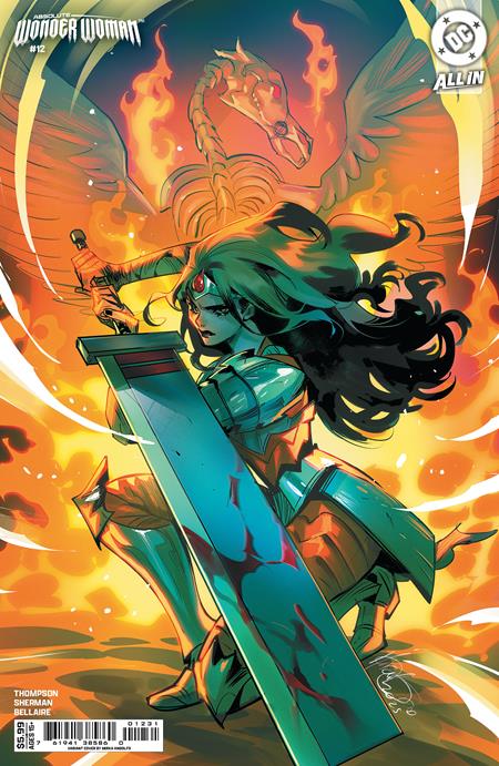 Absolute Wonder Woman (2024 DC) #12 Cvr B Mirka Andolfo Card Stock Variant Comic Books published by Dc Comics