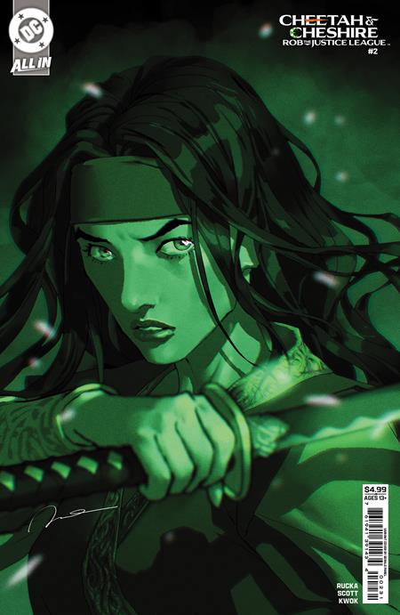Cheetah and Cheshire Rob the Justice League (2025 DC) #2 (Of 6) Cvr B Gerald Parel Card Stock Variant Comic Books published by Dc Comics