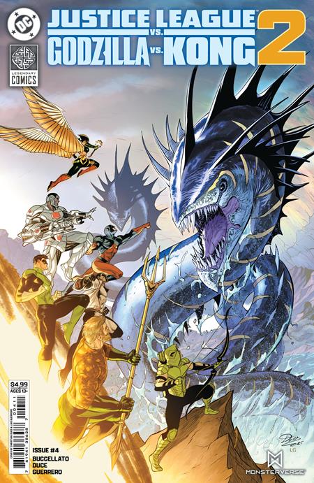 Justice League vs. Godzilla vs. Kong 2 (2025 DC) #4 (Of 7) Cvr A Christian Duce Comic Books published by Dc Comics