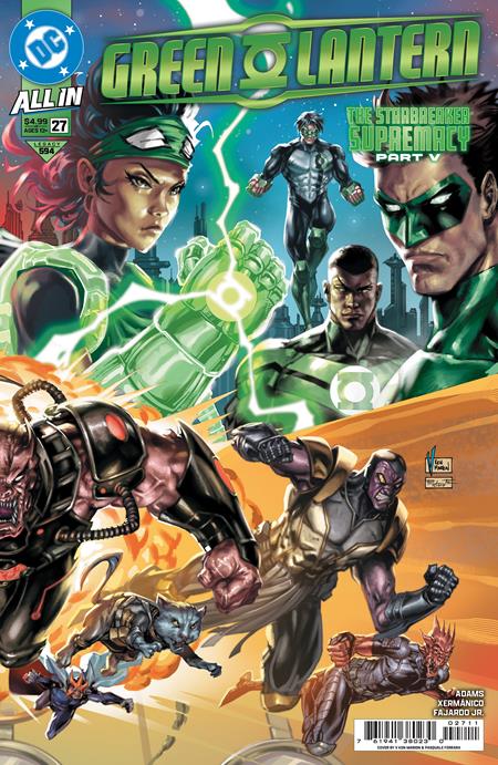 Green Lantern (2023 DC) (9th Series) #27 Cvr A V Ken Marion (Starbreaker Supremacy) Comic Books published by Dc Comics